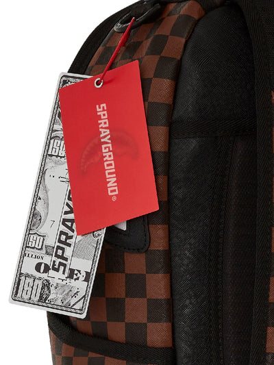 SPRAYGROUND Zaino Uomo MACHINE FRANCAISE BACKPACK 910B7078NSZ Marrone