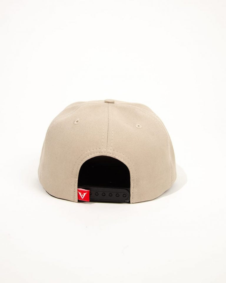Snapback Vandal Script Beige