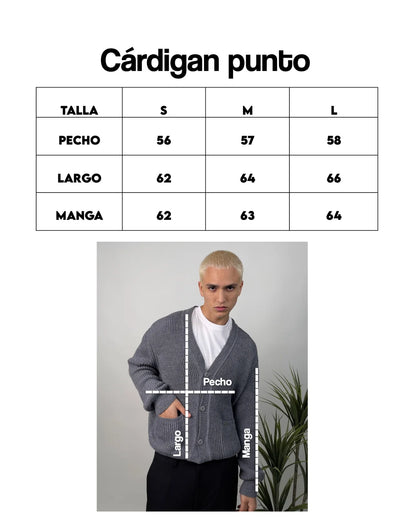 ROTHERDAM CARDIGAN PUNTO