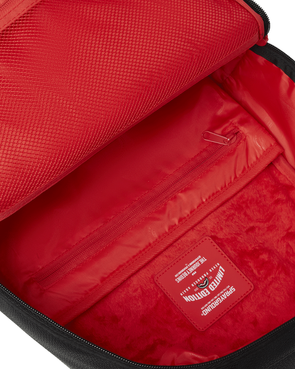 MOCHILA SPRAYGROUND BLACK CORE SG PULL ZIPS DLXSV