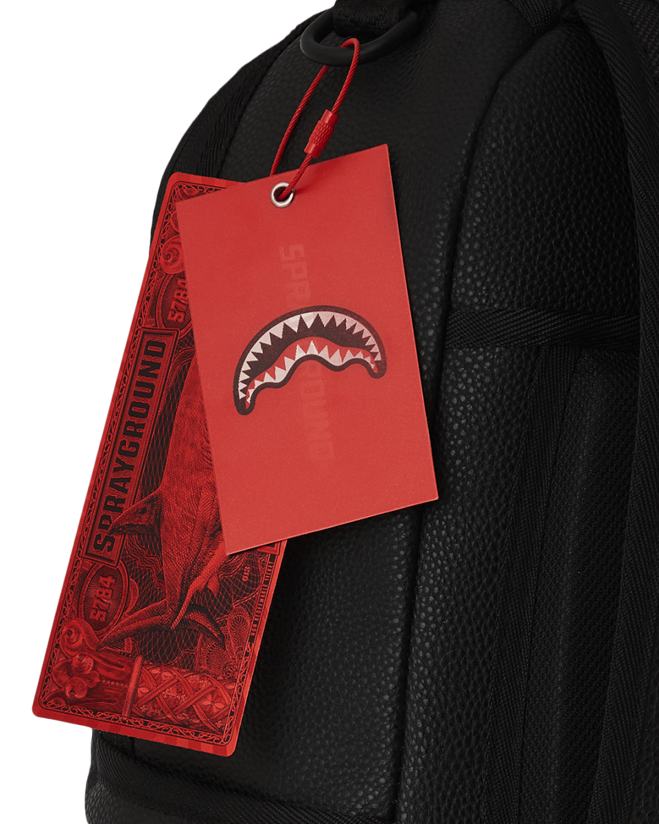 MOCHILA SPRAYGROUND BLACK CORE SG PULL ZIPS DLXSV