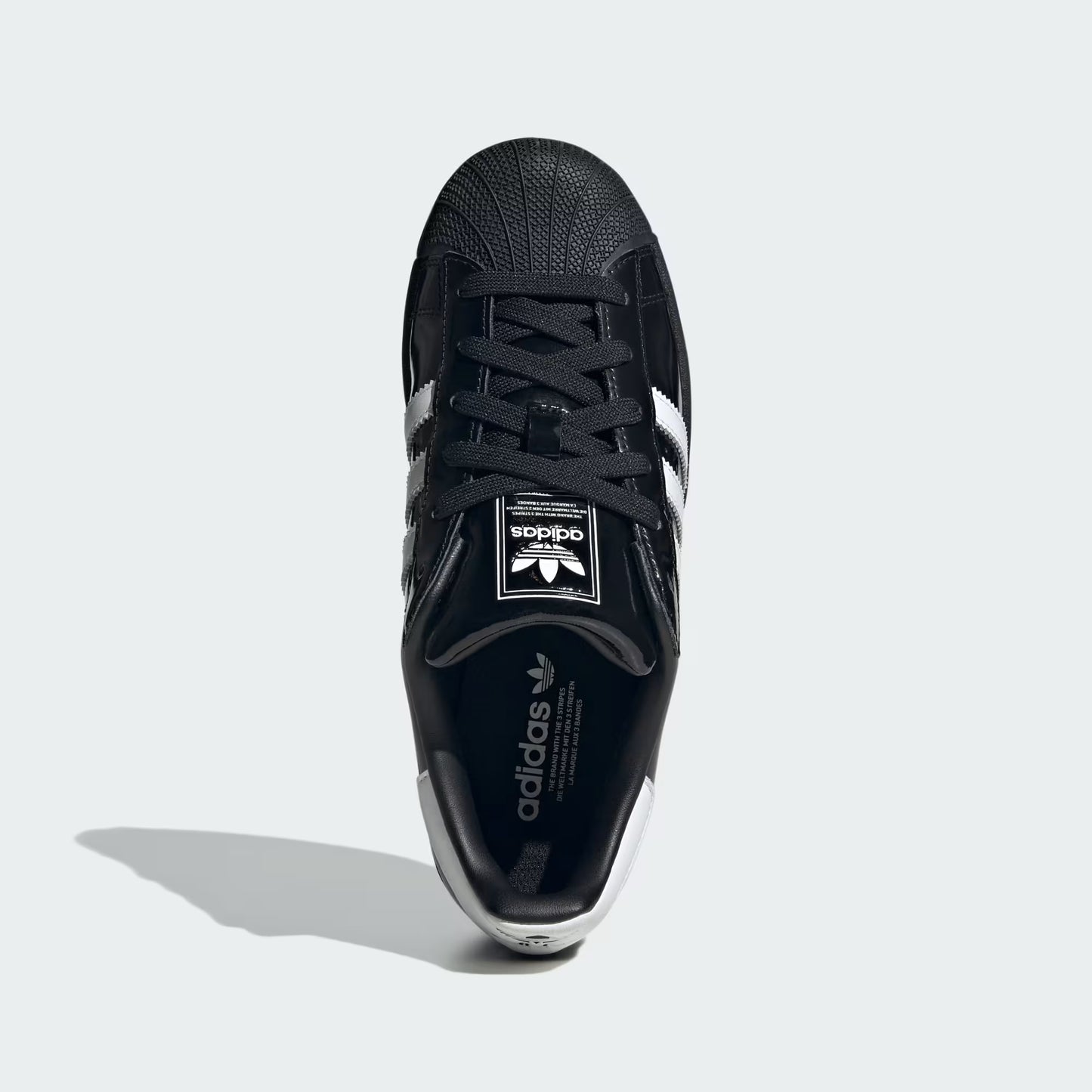 ADIDAS SUPERSTAR II Core Black Patent