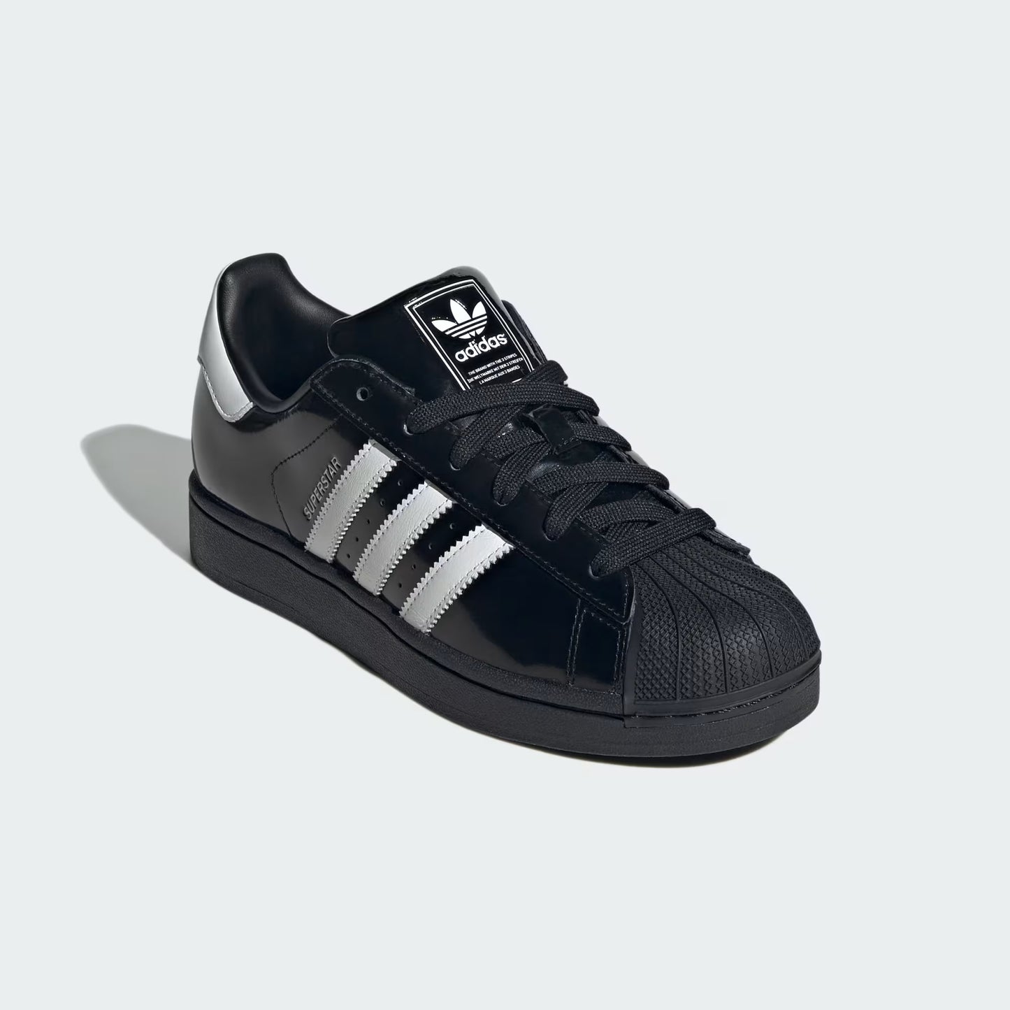 ADIDAS SUPERSTAR II Core Black Patent