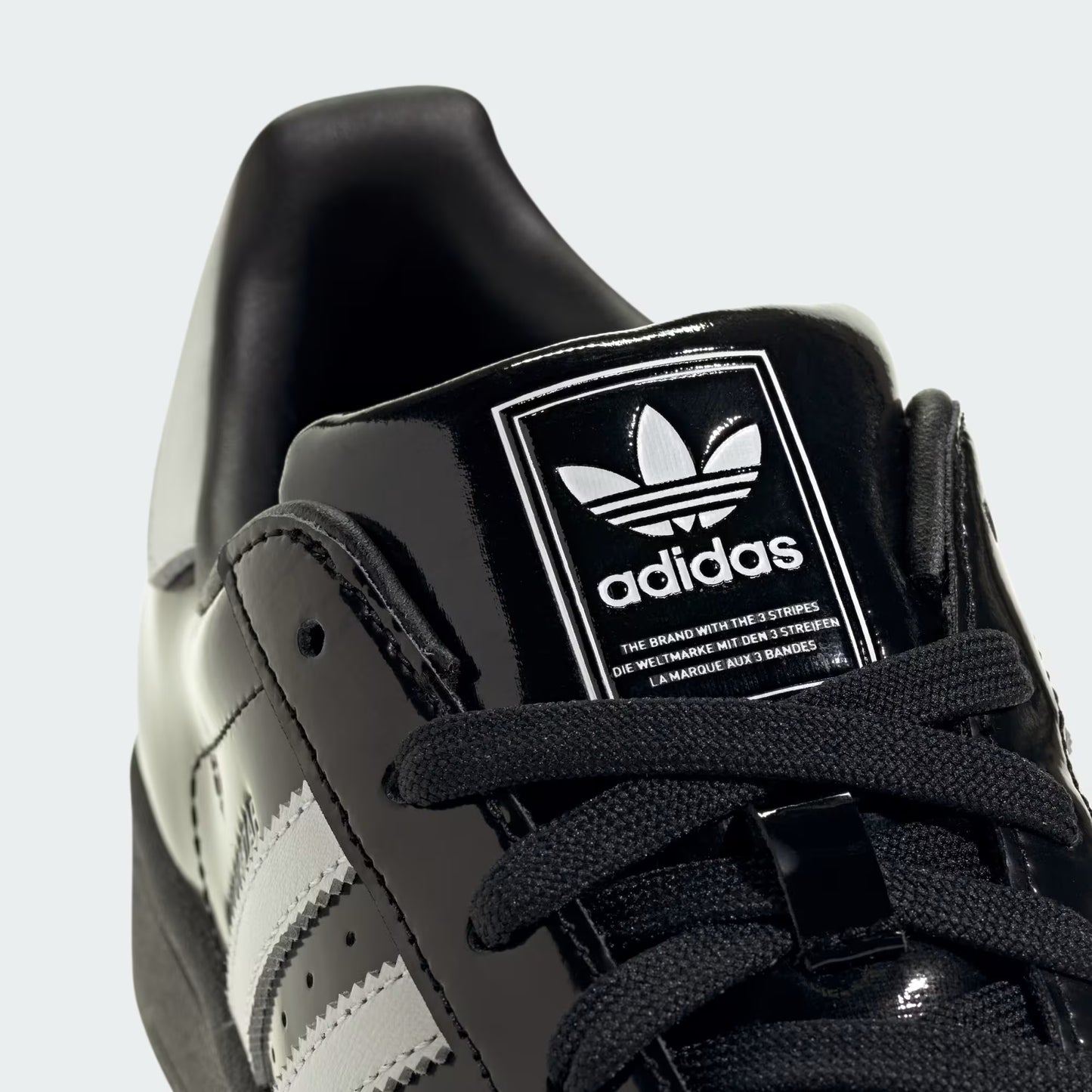 ADIDAS SUPERSTAR II Core Black Patent
