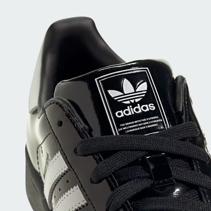 ADIDAS SUPERSTAR II Core Black Patent