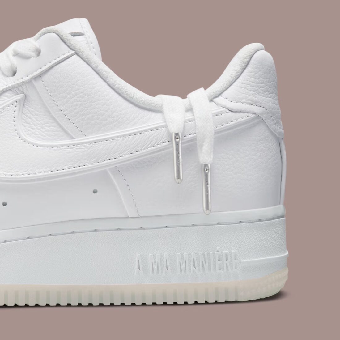 A Ma Maniére x Nike Air Force 1 Low Triple White