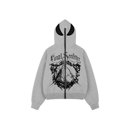 STRAFE SENTENCE ZIP-UP