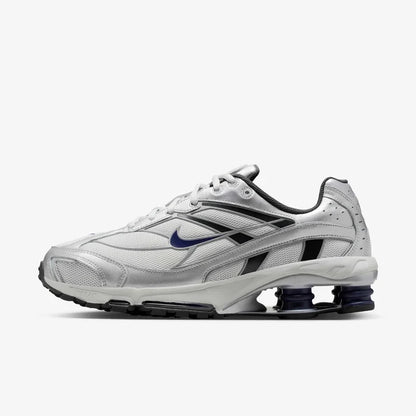 Nike Shox Ride 2 Photon Dust Metallic Silver Navy