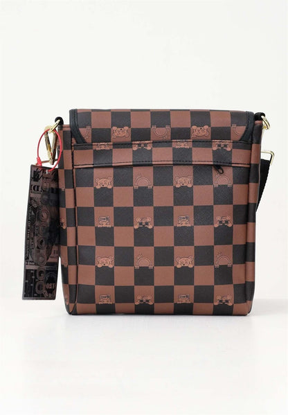 Bolsa Sprayground Peeking Character Check Messenger Sling 910B7505NSZ