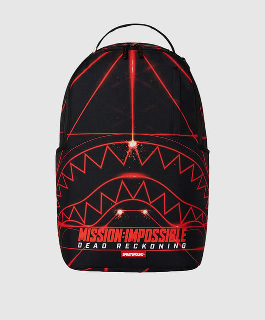 Sprayground Children's black backpack MISSION IMPOSSIBLE HEIST LASER SHARK