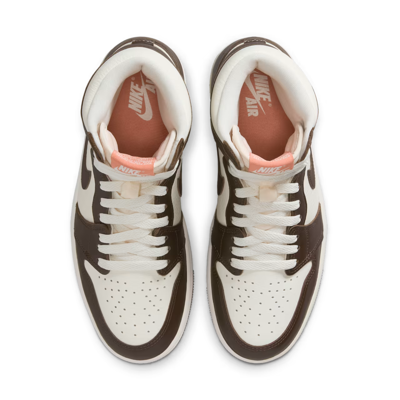 AIR JORDAN 1 HIGH OG W "BAROQUE BROWN"
