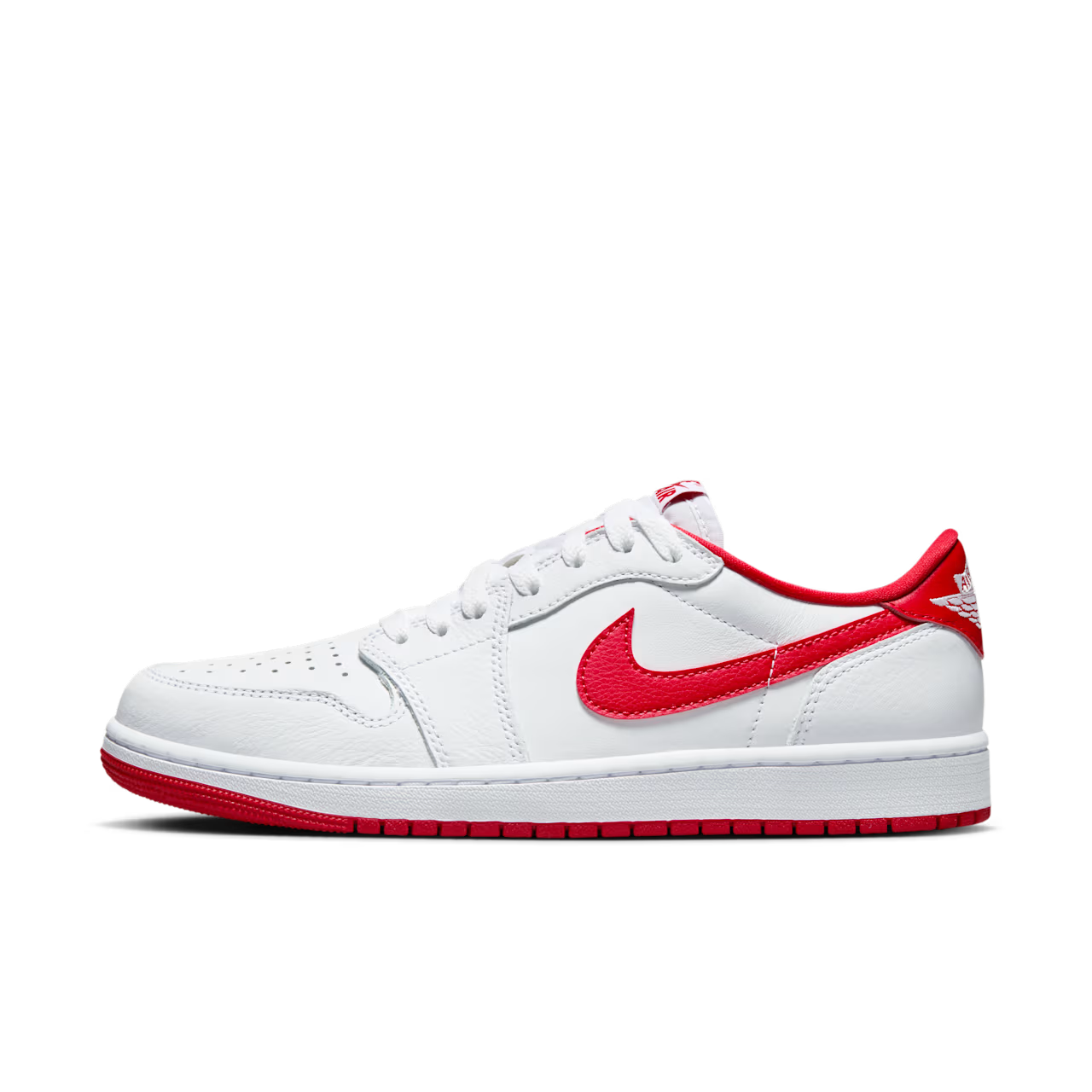 Air Jordan 1 LOW OG "White/Red"