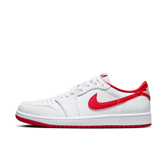 Air Jordan 1 LOW OG "White/Red"