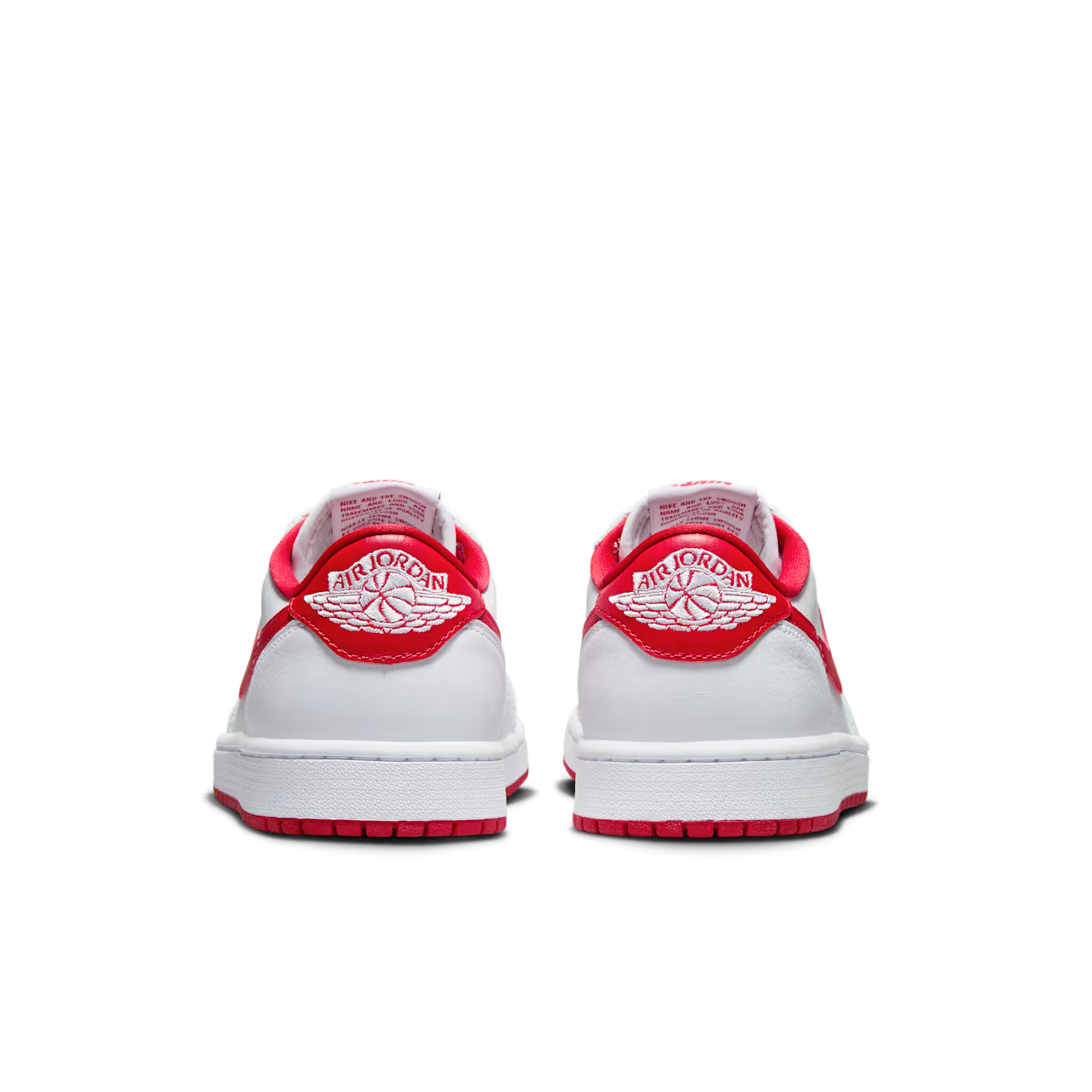 Air Jordan 1 LOW OG "White/Red"