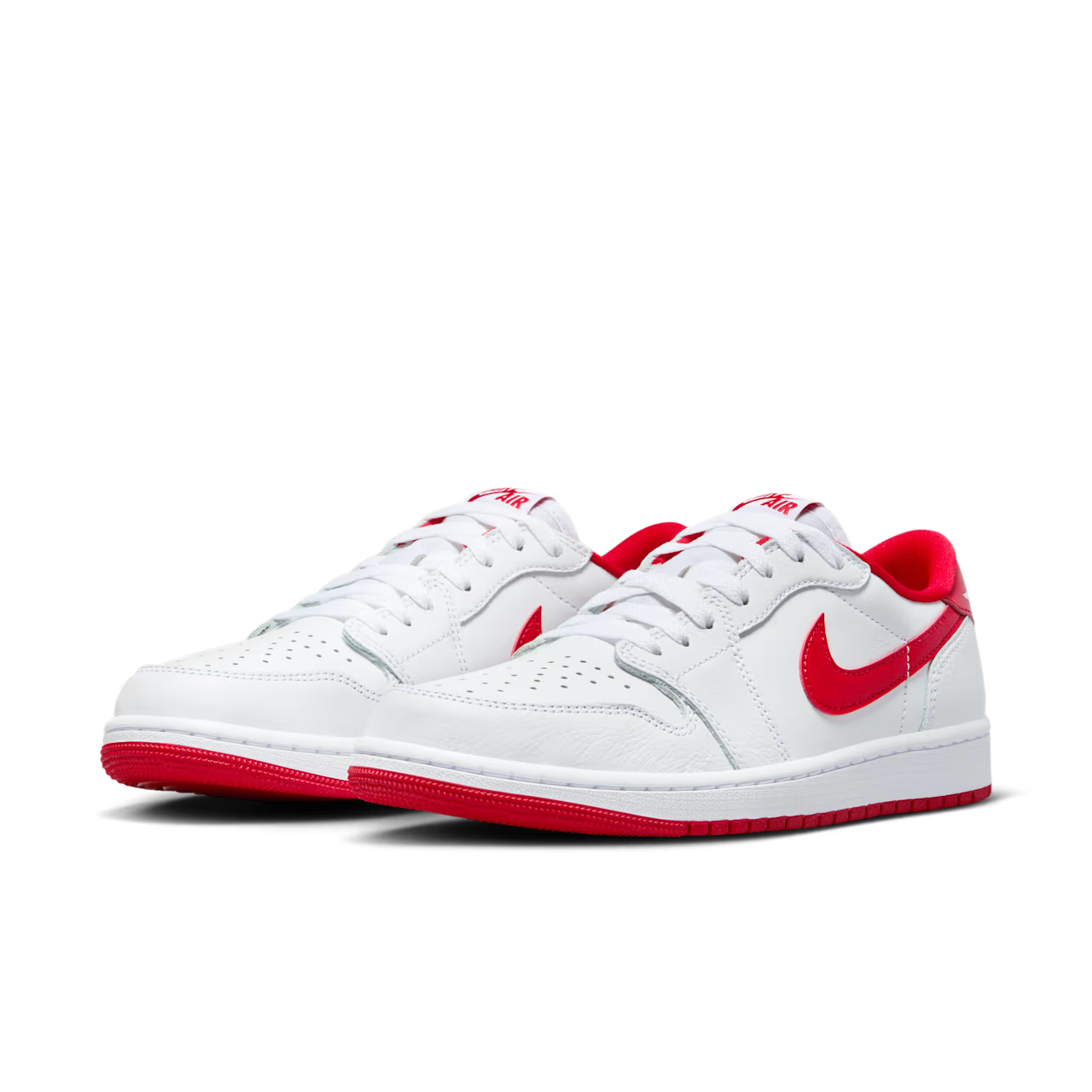 Air Jordan 1 LOW OG "White/Red"