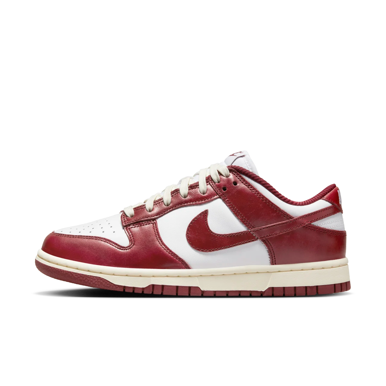 Nike Dunk Low PRM Vintage Team Red