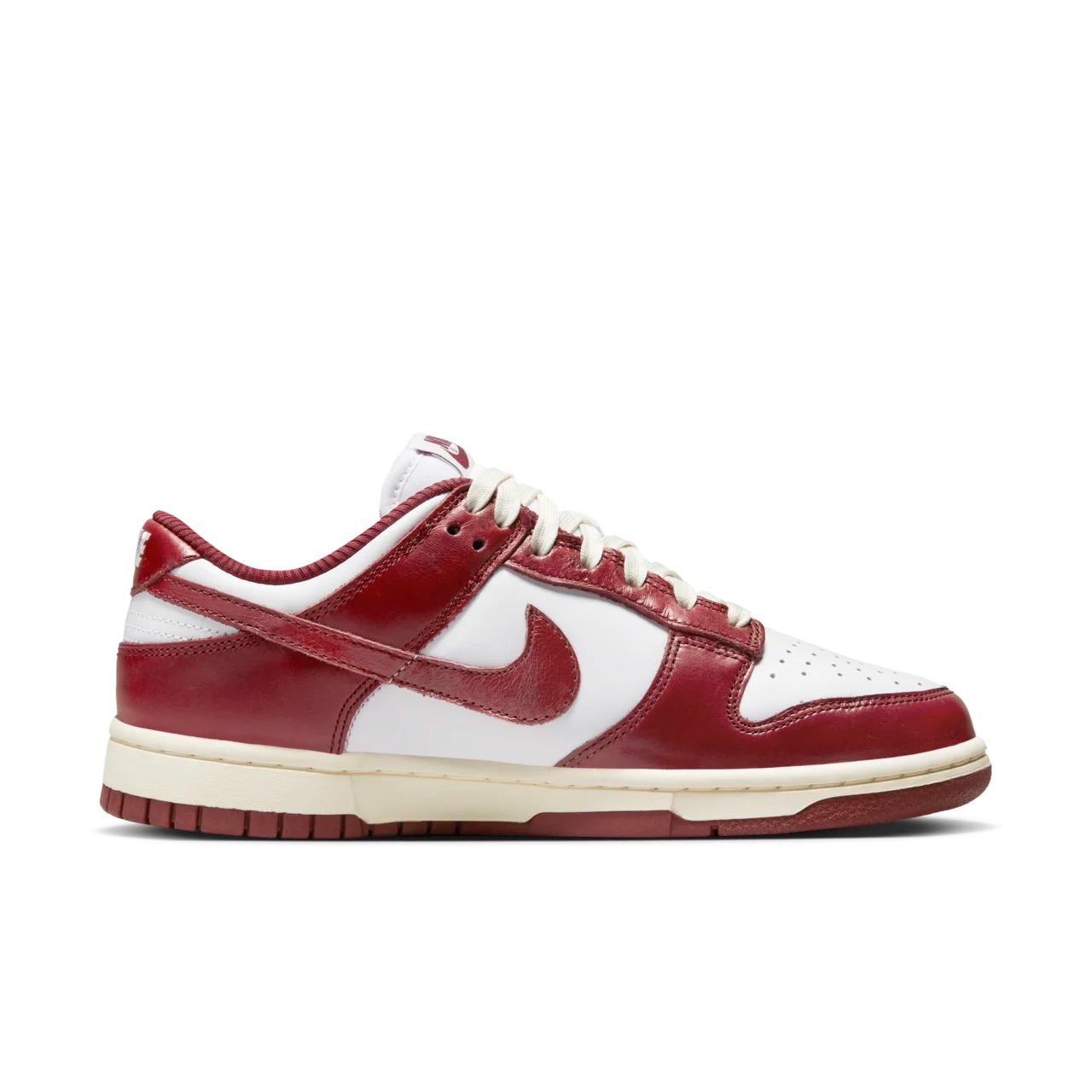 Nike Dunk Low PRM Vintage Team Red