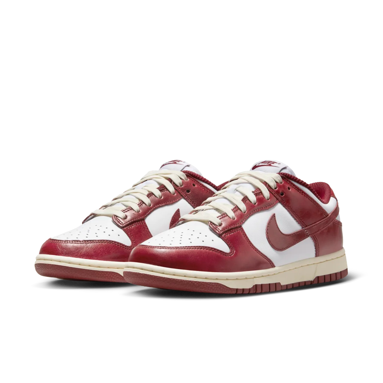 Nike Dunk Low PRM Vintage Team Red