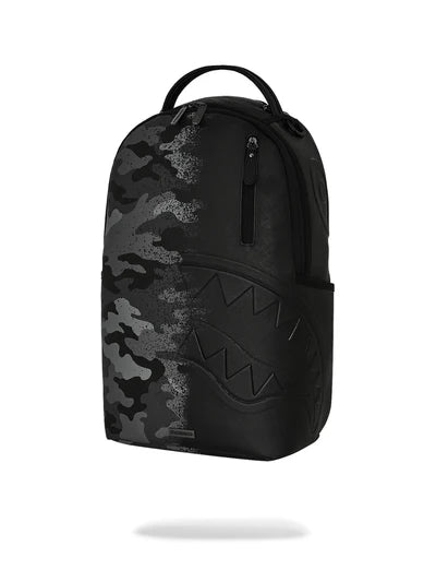 SPRAYGROUND Zaino Uomo SPRAY SPLIT NIGHT CAMO DLXSV BACKPACK 910B7053NSZ Nero