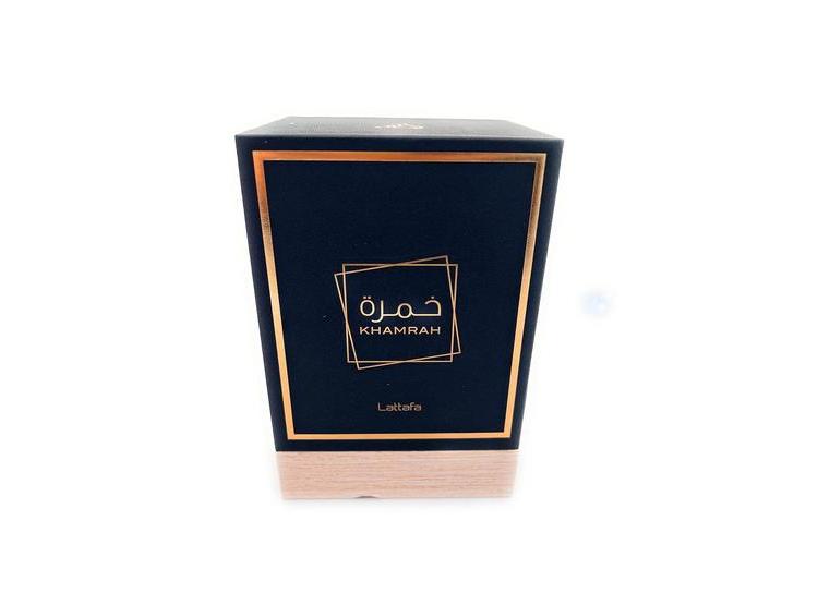 LATTAFA KHAMRAH EAU DE PARFUM ESPRAY UNISEX, 100 ML PARA HOMBRES