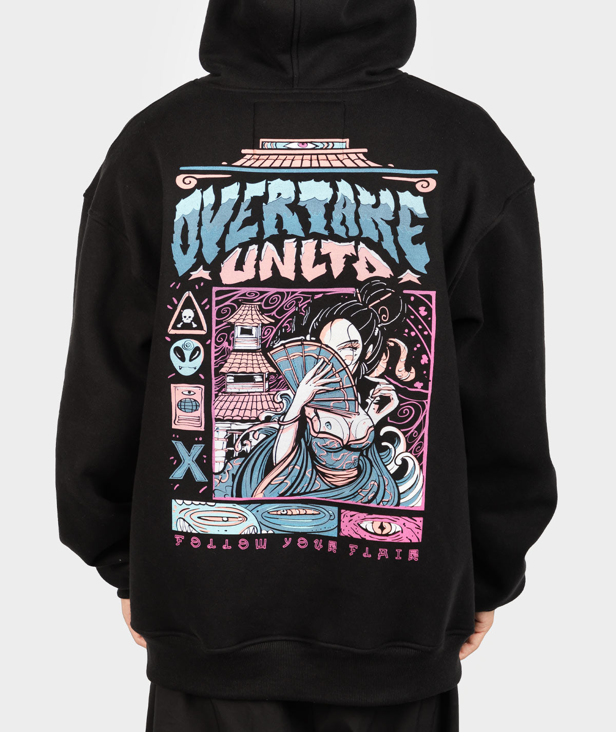 Oriental Set Hoodie Oversize