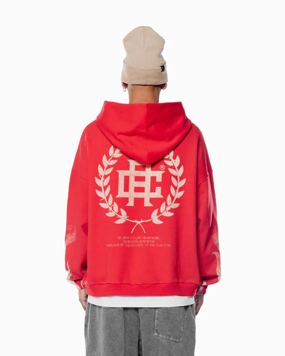 AAC FLAMESSS RED HOODIE