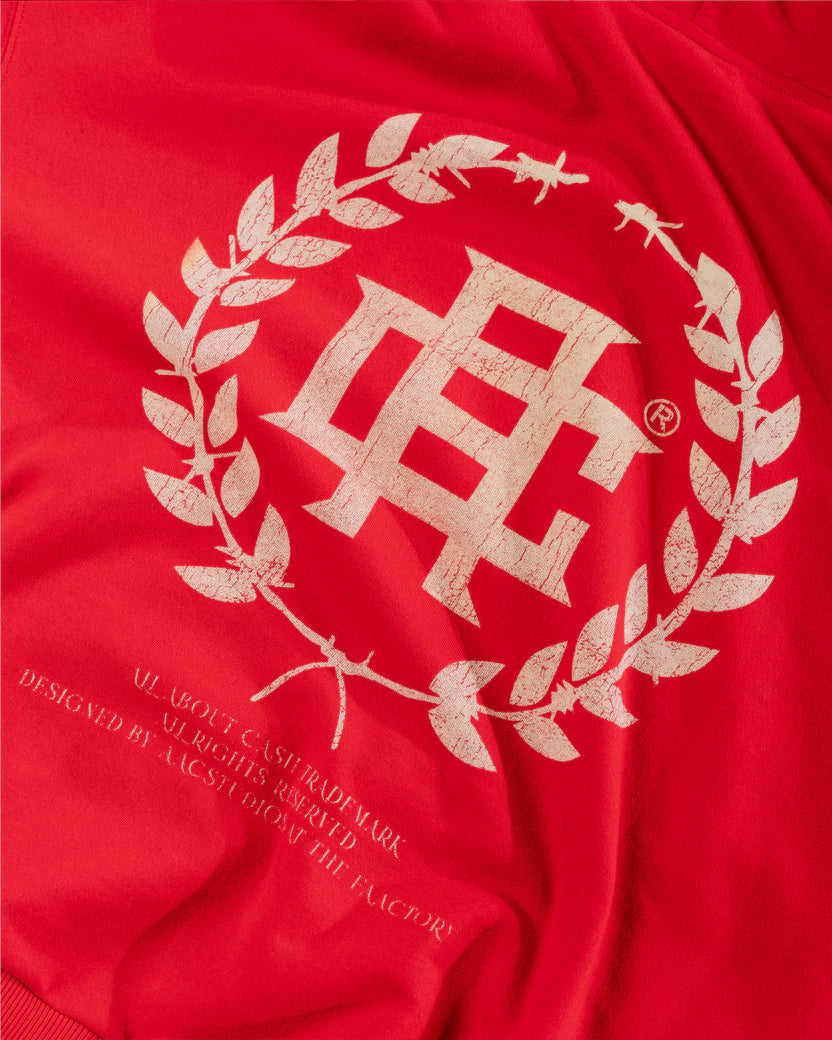 AAC FLAMESSS RED HOODIE