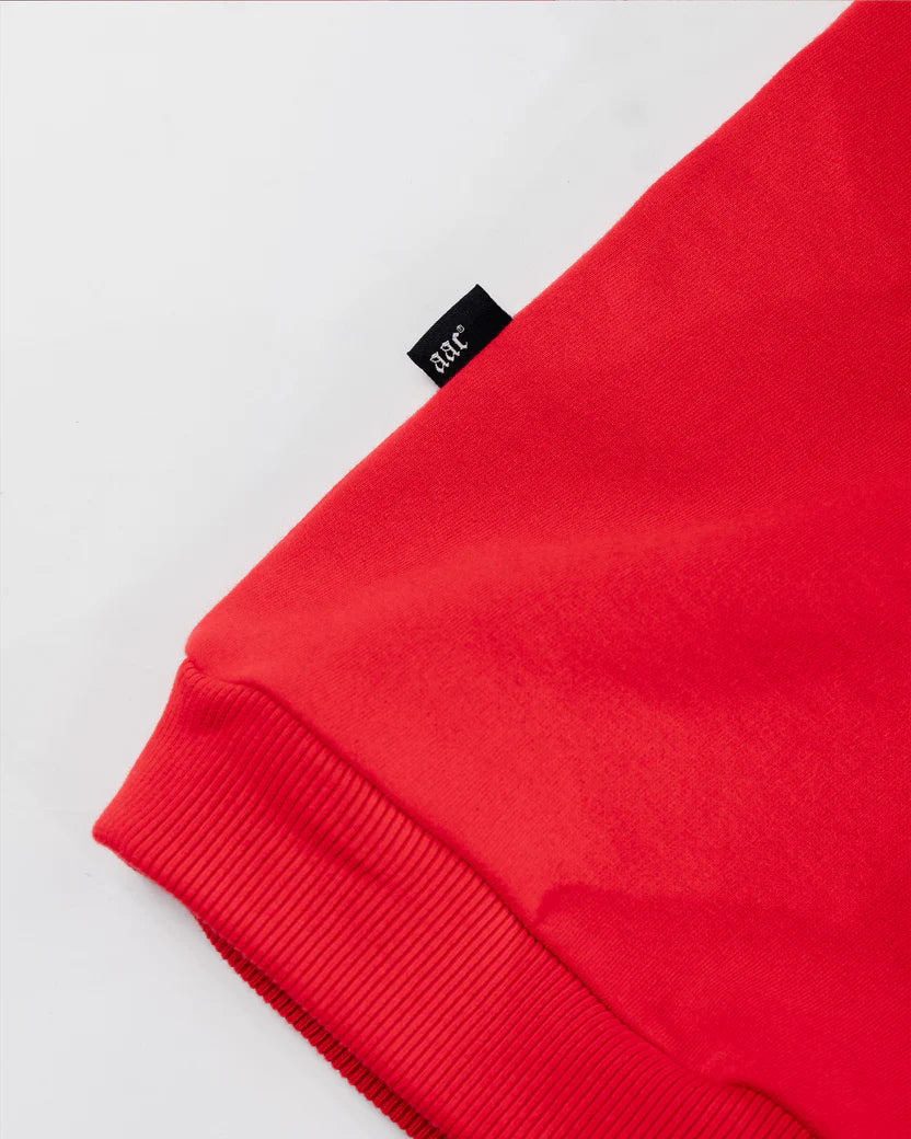 AAC FLAMESSS RED HOODIE