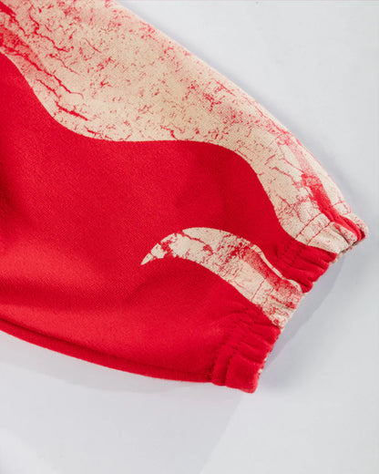 AAC FLAMESSS RED HOODIE