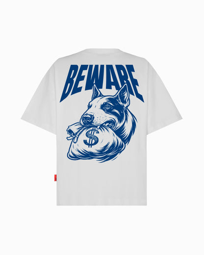 AAC BEWARE WHITE TEE