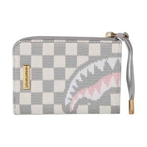 SPRAYGROUND 910W7852NSZ KNIT SHARKS IN PARIS IN CREAM WALLET_MULT