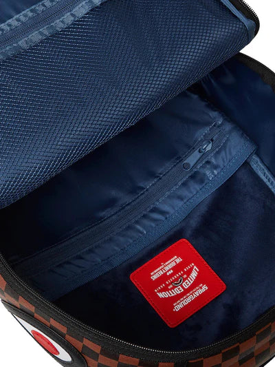 SPRAYGROUND Zaino Uomo MACHINE FRANCAISE BACKPACK 910B7078NSZ Marrone