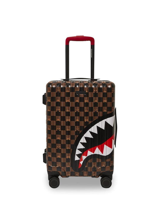Trollie Sprayground 910CL257NSZ Peeking Character Check Carry on luggage