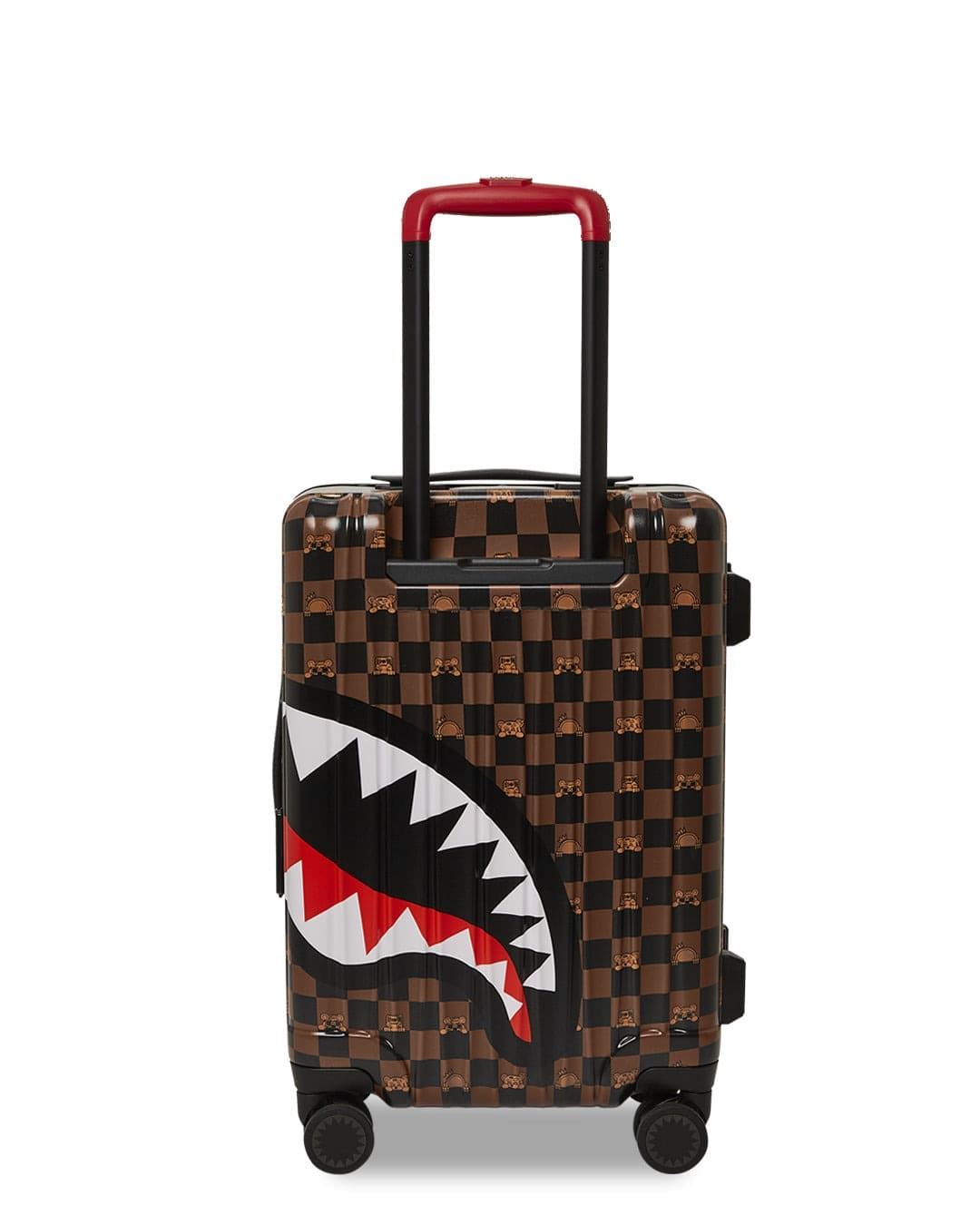 Trollie Sprayground 910CL257NSZ Peeking Character Check Carry on luggage