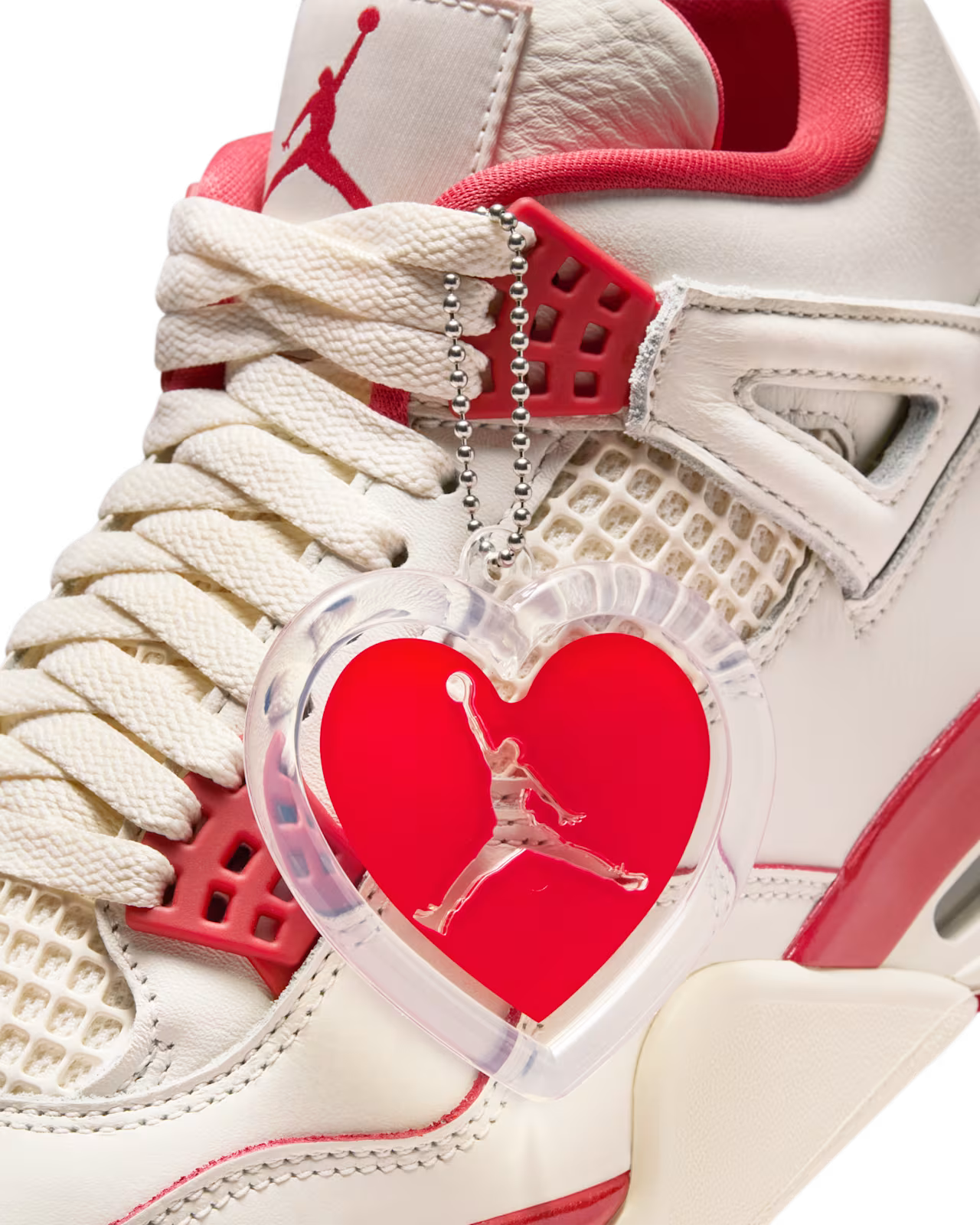 Jordan 4 Retro Valentine's Day Sierra Red W
